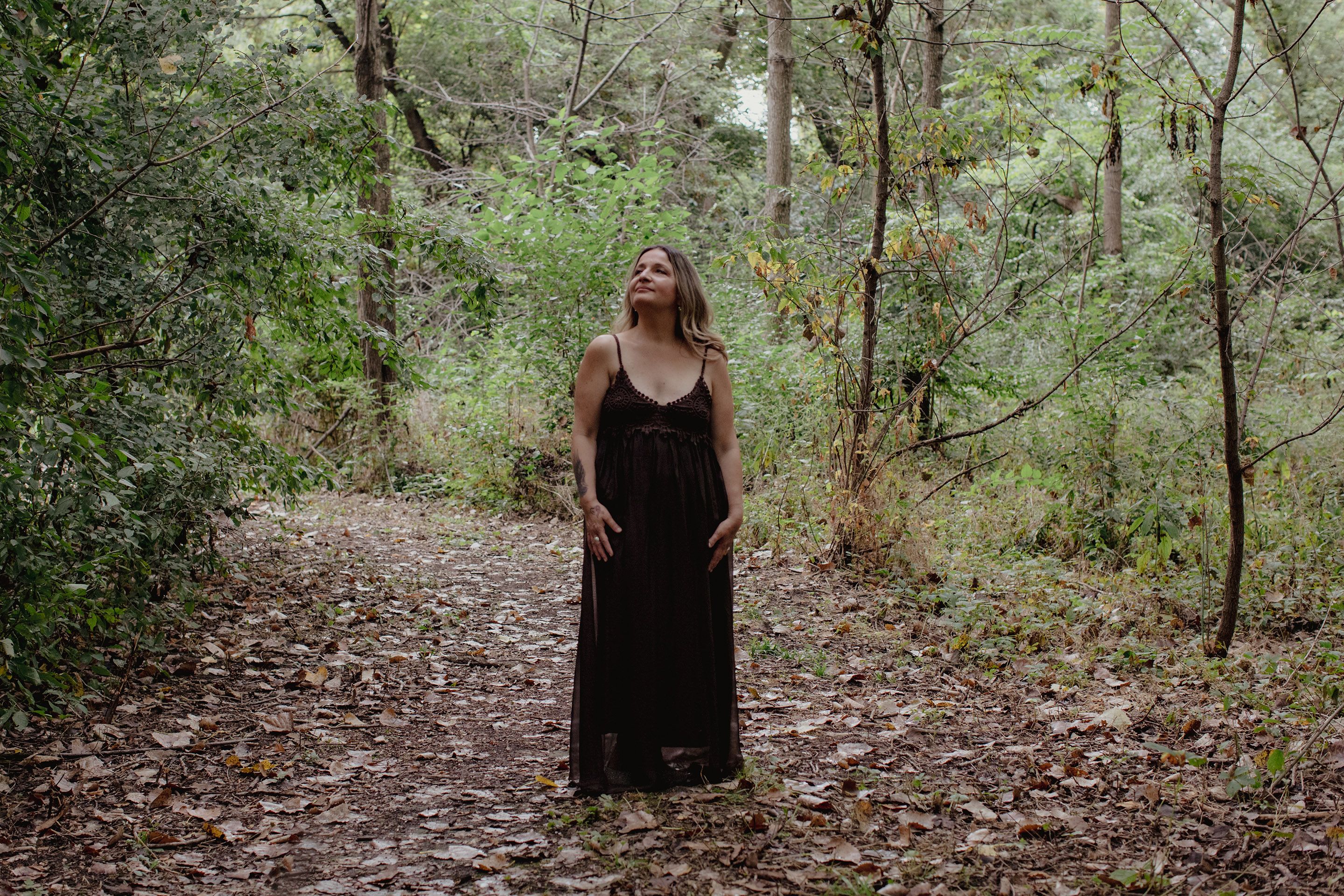 Vassi Talampassi, photographed at the Ganatchio Trail in Windsor, Ont. She was devastated to find out she’d need a third breast cancer surgery after the first two found positive margins.