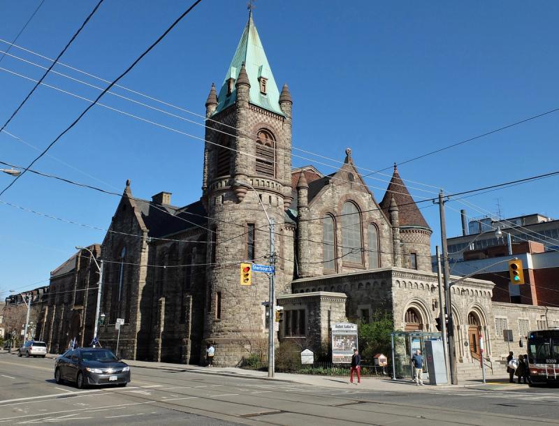 A 48-storey tower is set to be built in the shell of Saint Luke’s United Church in downtown Toronto.