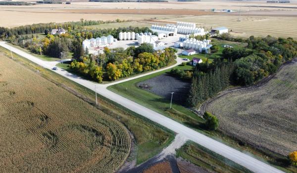 Rutherford Farms Drone View