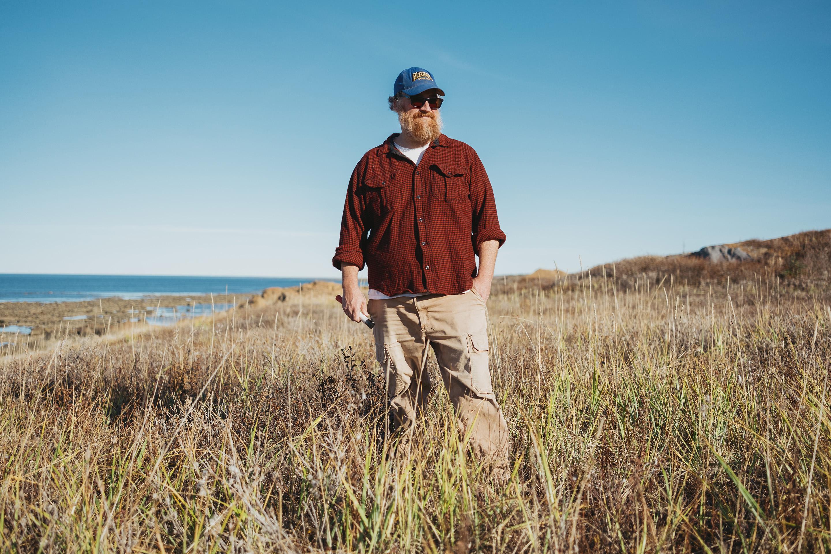 Drew Hamilton of Discover Churchill Tours near Churchill, Manitoba on September 25, 2026. Hamilton a local tourism guide who takes visitors to see beluga whales and polar bears.