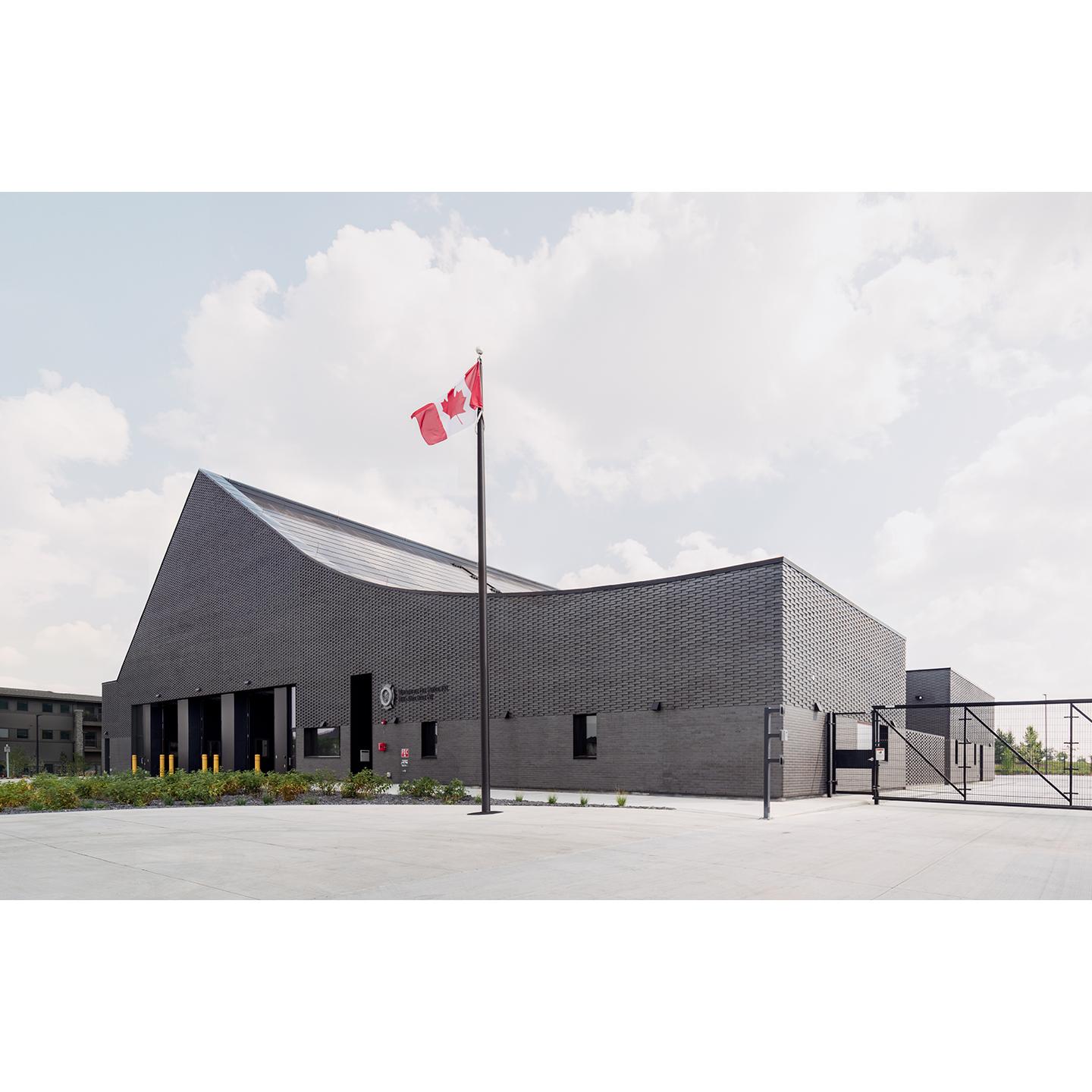 Edmonton’s Windermere Fire Station, completed in 2023.