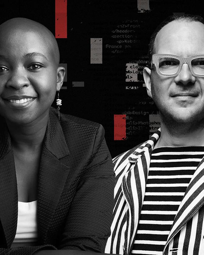 Shingai Manjengwa, left, is a data scientist and founder of Fireside Analytics; Cory Doctorow's new book looks at why AI’s universal use isn't inevitable.