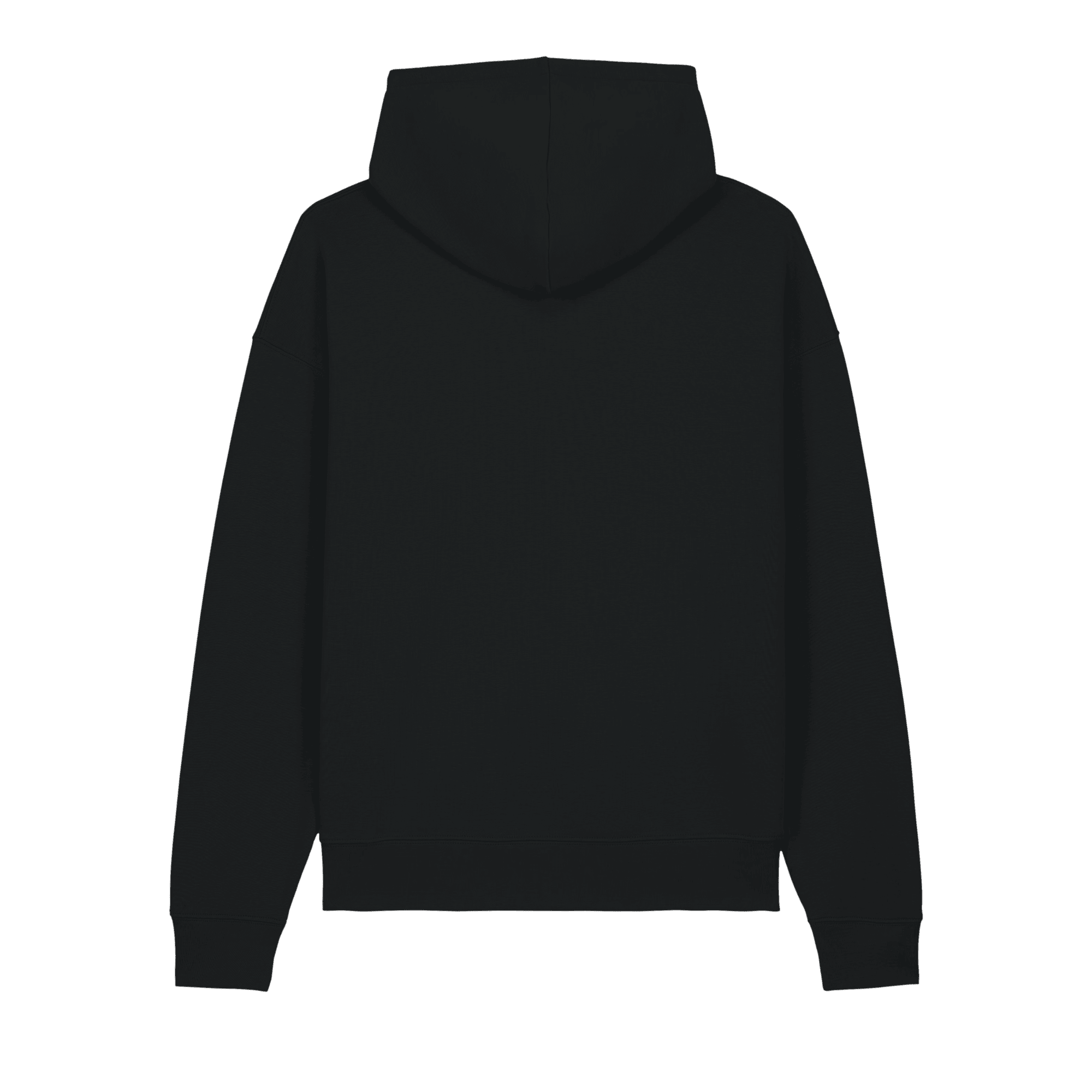 back of hoodie