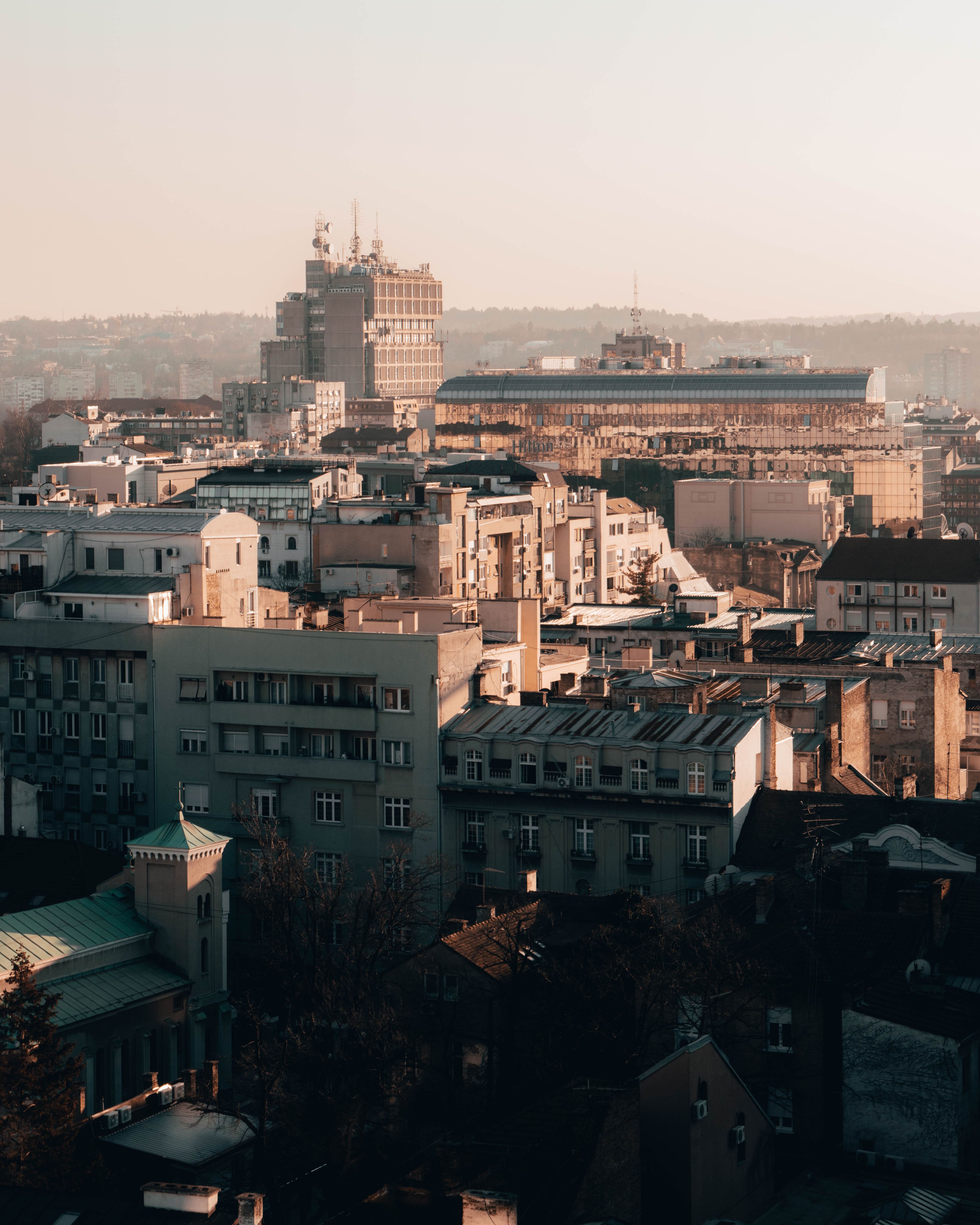 Dvosoban stan na Vračaru sa terasom i pogledom na grad