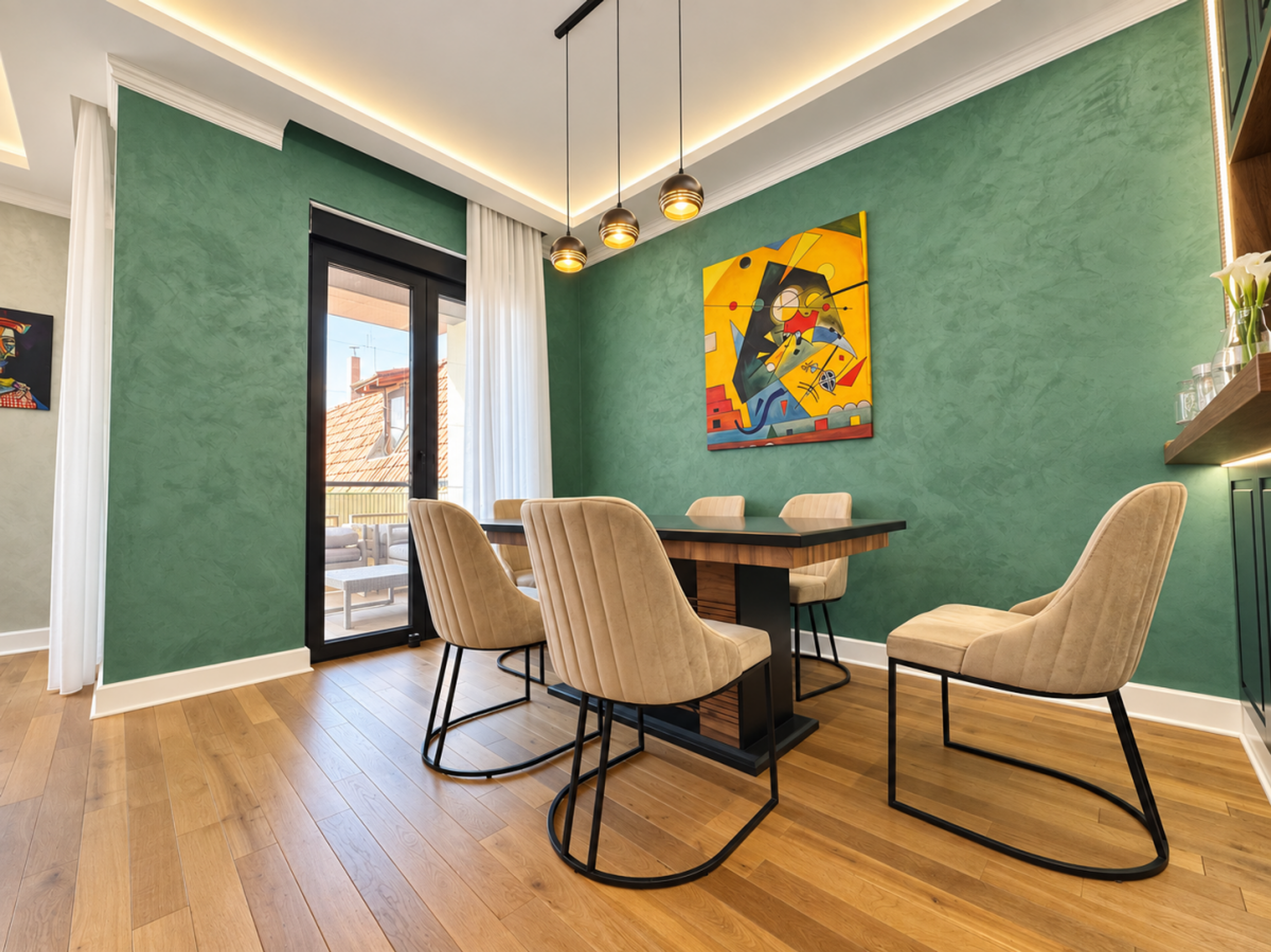 Luxury two-bedroom apartment in Pregrevica with parking