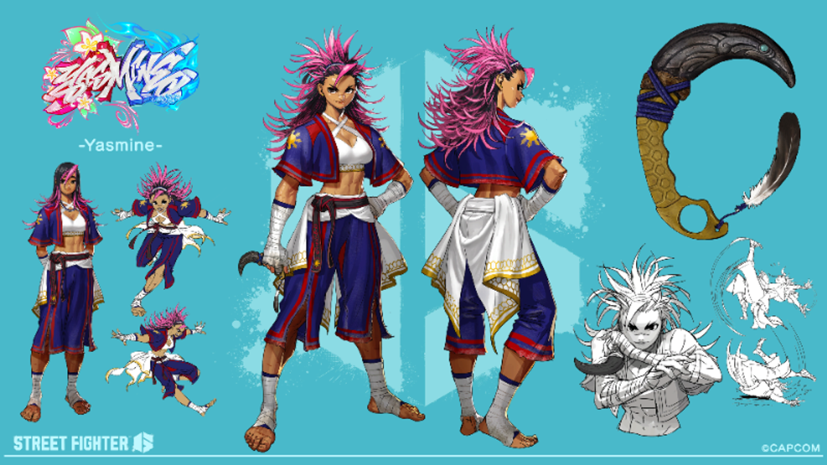 Yasmine llega a Street Fighter 6 el 3 de agosto