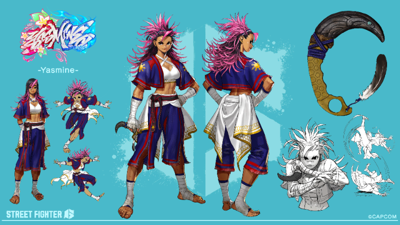 Yasmine llega a Street Fighter 6 el 3 de agosto