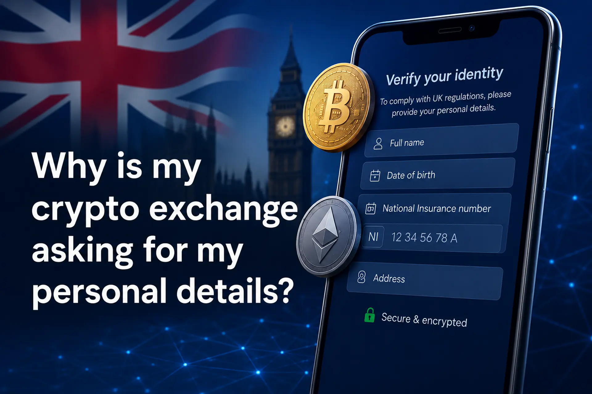 Why is my crypto exchange asking for my personal details?