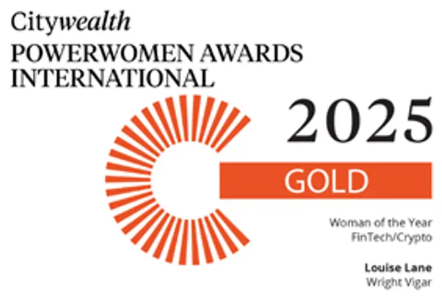 Powerwomen Awards International 2025 – Woman of the Year FinTech/Crypto Gold