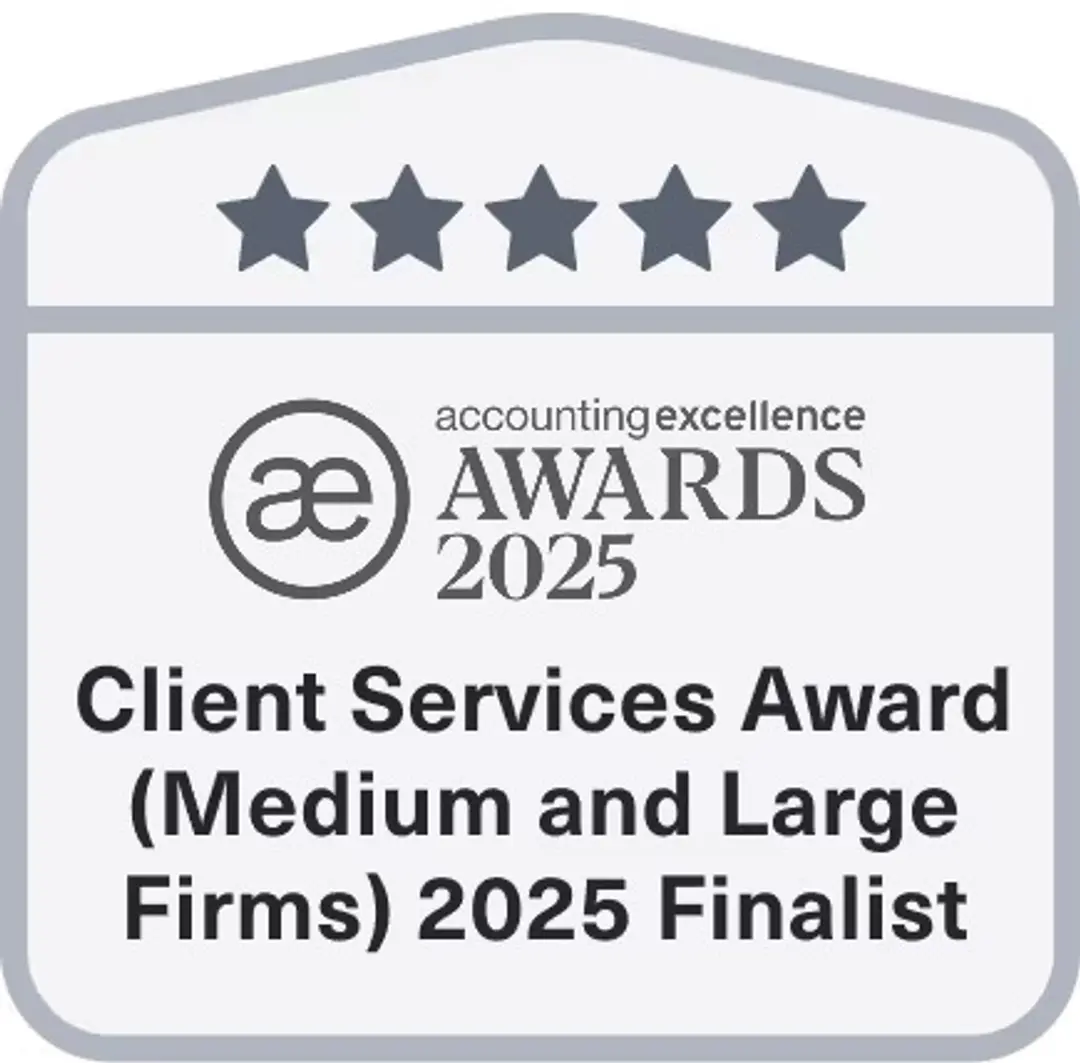 Client Services Award (Medium and Large Firms) 2025 Finalist