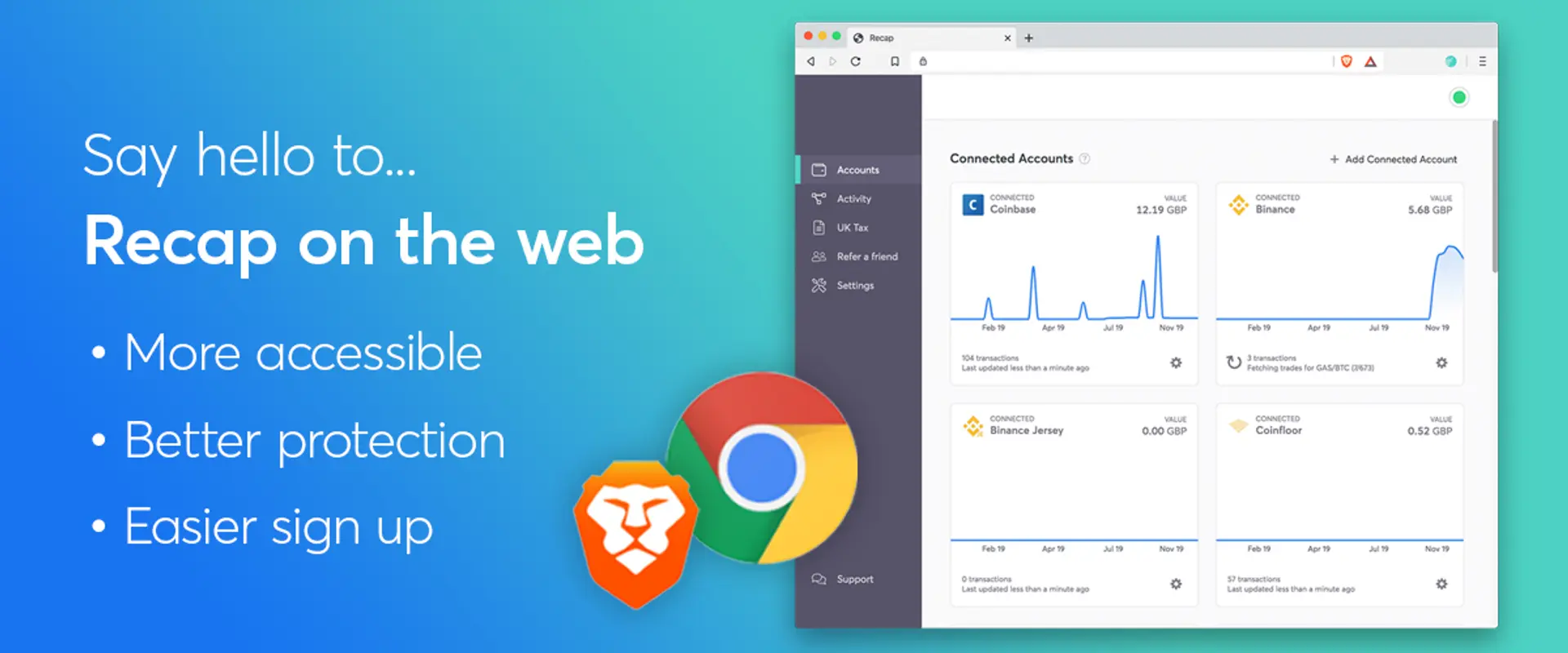 Say hello to Recap in the browser!