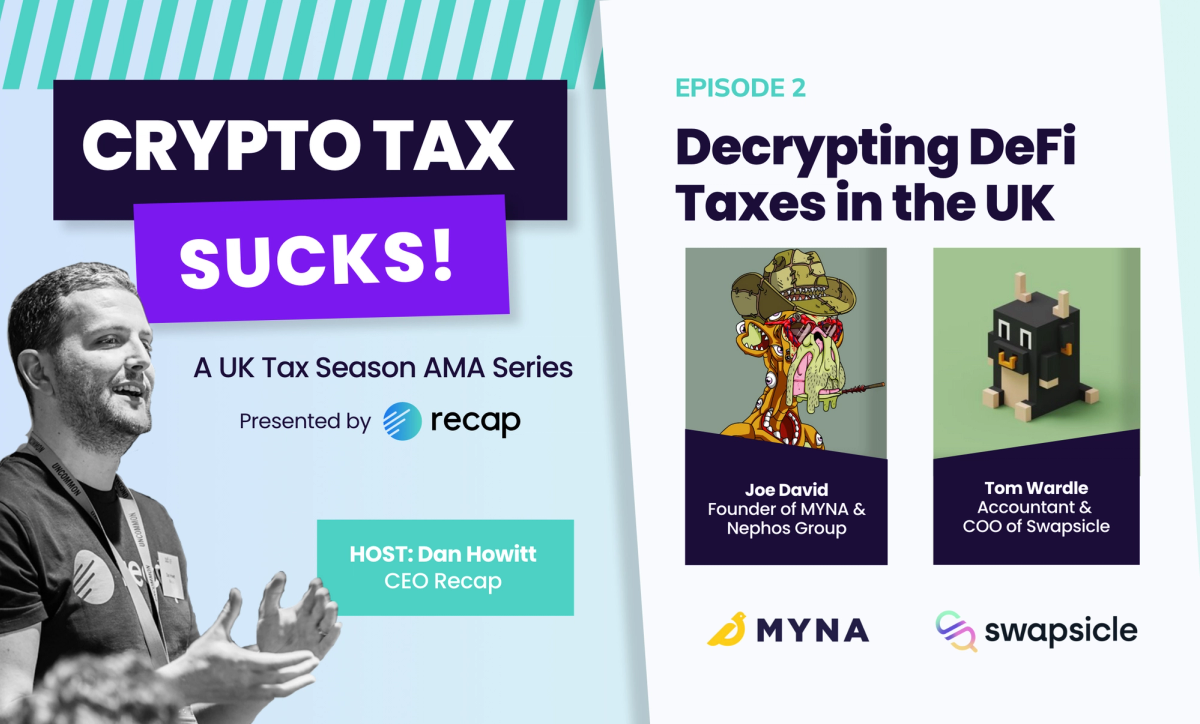 Crypto Tax Sucks: E02 Decrypting DeFi Taxes