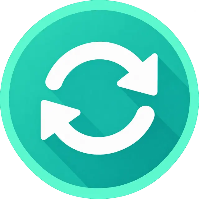 Flat vector illustration of a phone sign-in sending a stream of transaction tiles through a read-only padlock gateway into a ticked tax ledger, on Recap’s teal-to-violet gradient.