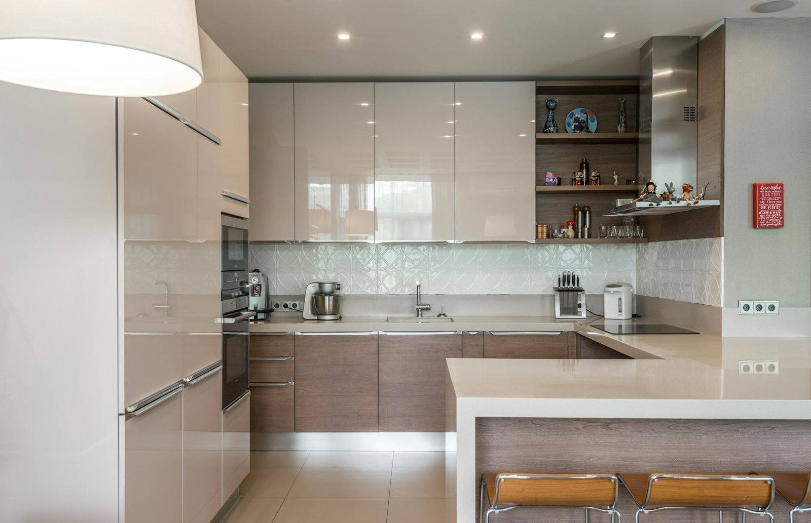 Moderne keuken interieur