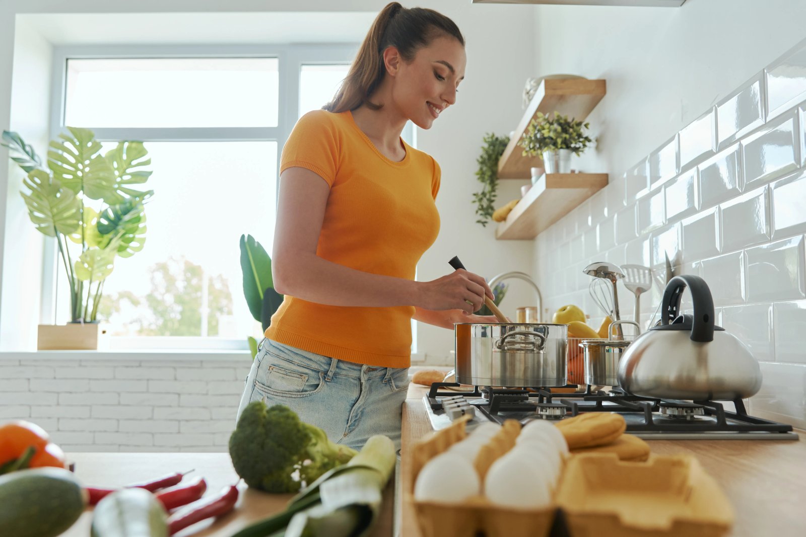 Ballerina XL keukens: de keuken voor lange mensen
