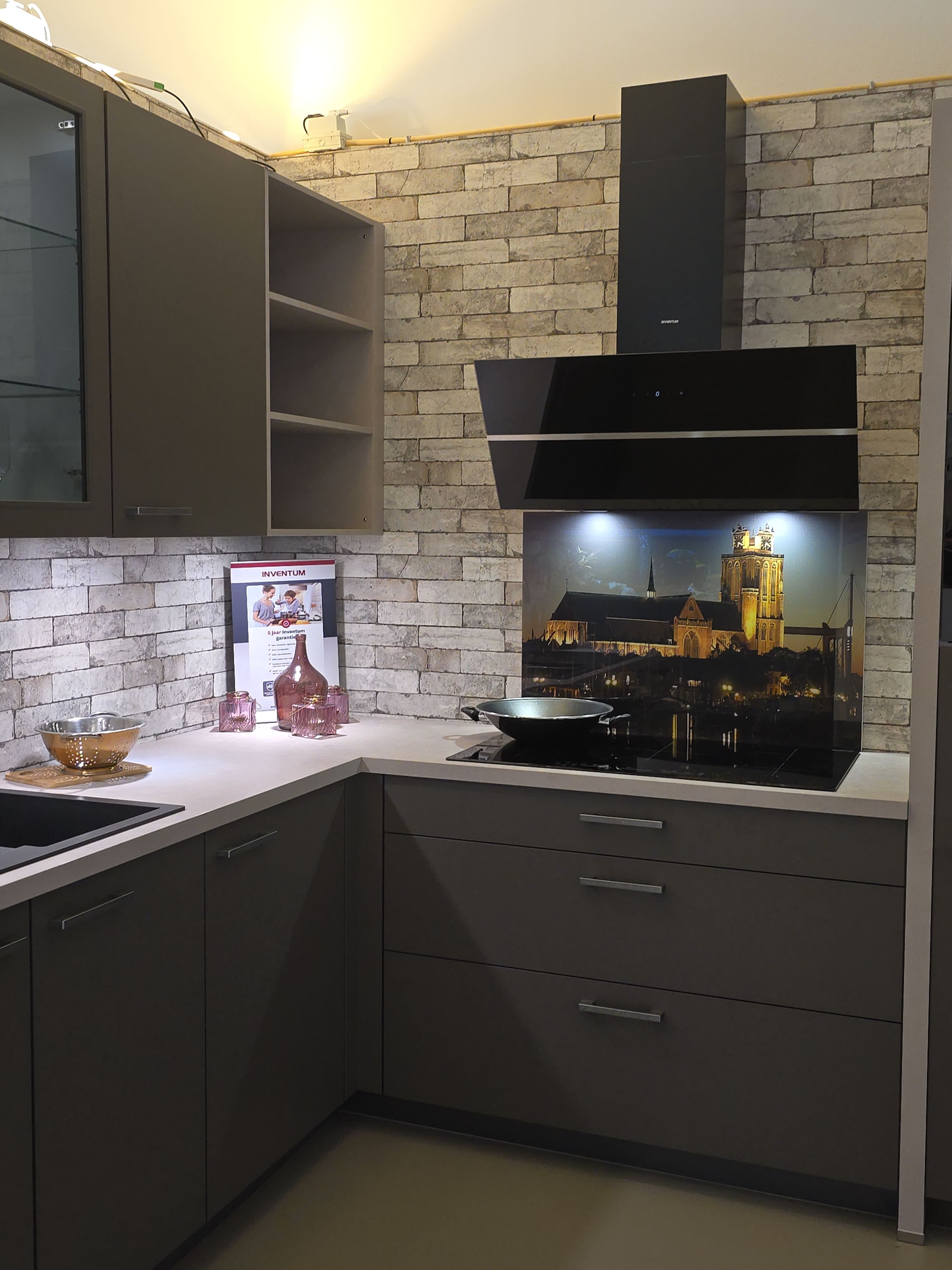 Nobilia Laser Vulkaan Grijs