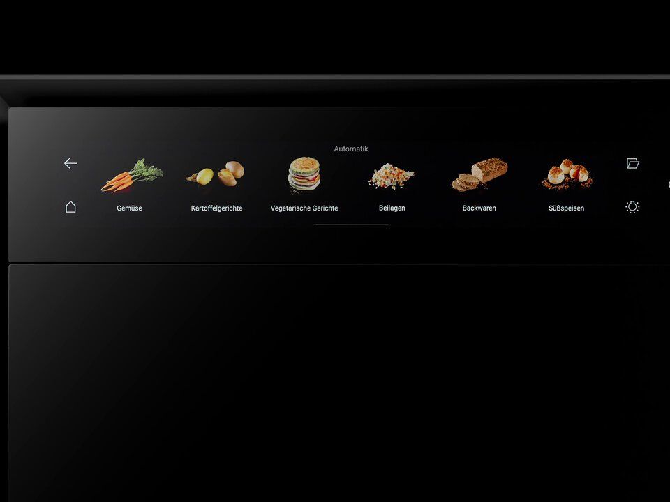 Bora X BO premium touch display close-up