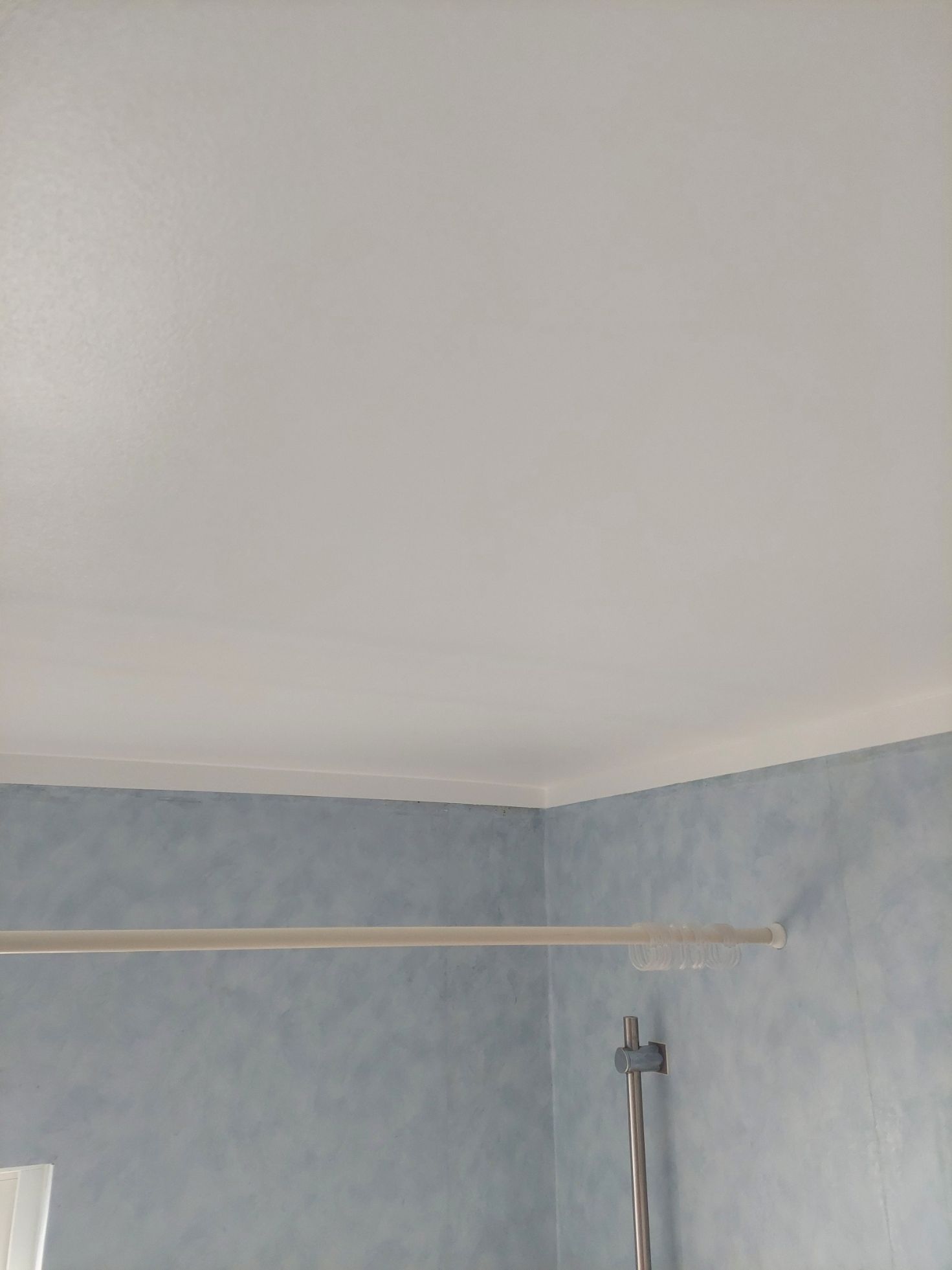 Närbild av badrumstak