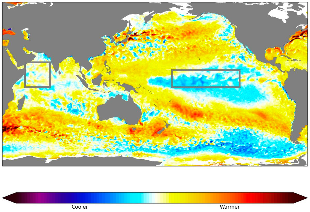Sea Surface Temperature Anomaly (SSTA)