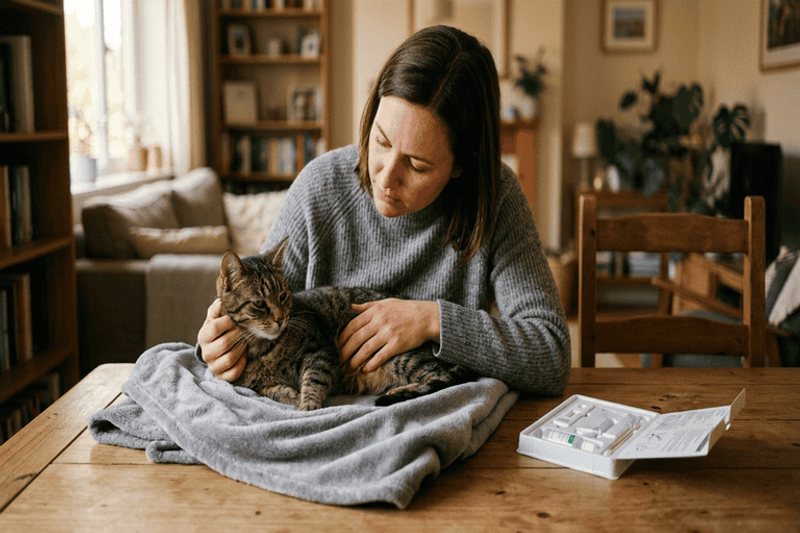 Kattes øvre luftvejsinfektioner: Test for felin herpesvirus, calicivirus & panleukopeni derhjemme