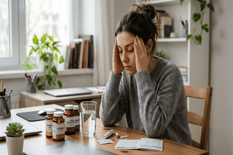 B12-vitaminbrist test hemma: Symptom och hur du testar
