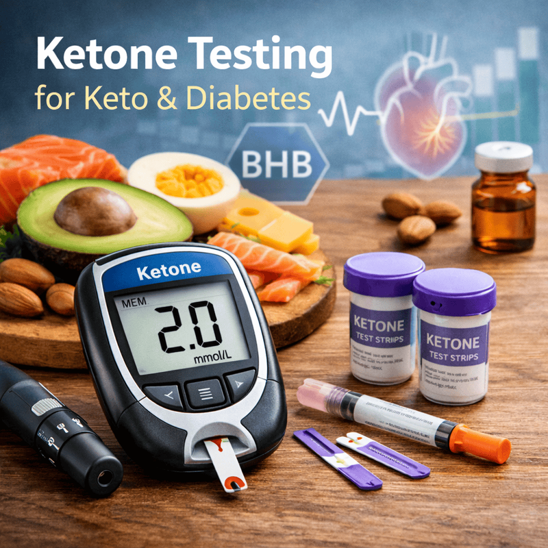 Ketontest for metabolisk sundhed: forstå blodets ketonniveauer for ketose og diabetes