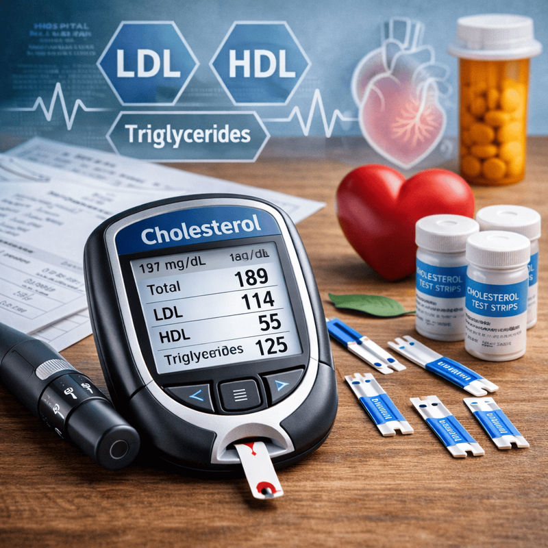 Kolesteroltest i hjemmet: Sådan tjekker du hjertesundhedsværdierne nøjagtigt