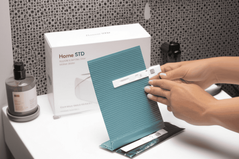 STD-hjemmetest: Diskret og pålidelig test for hiv, syfilis og klamydia.