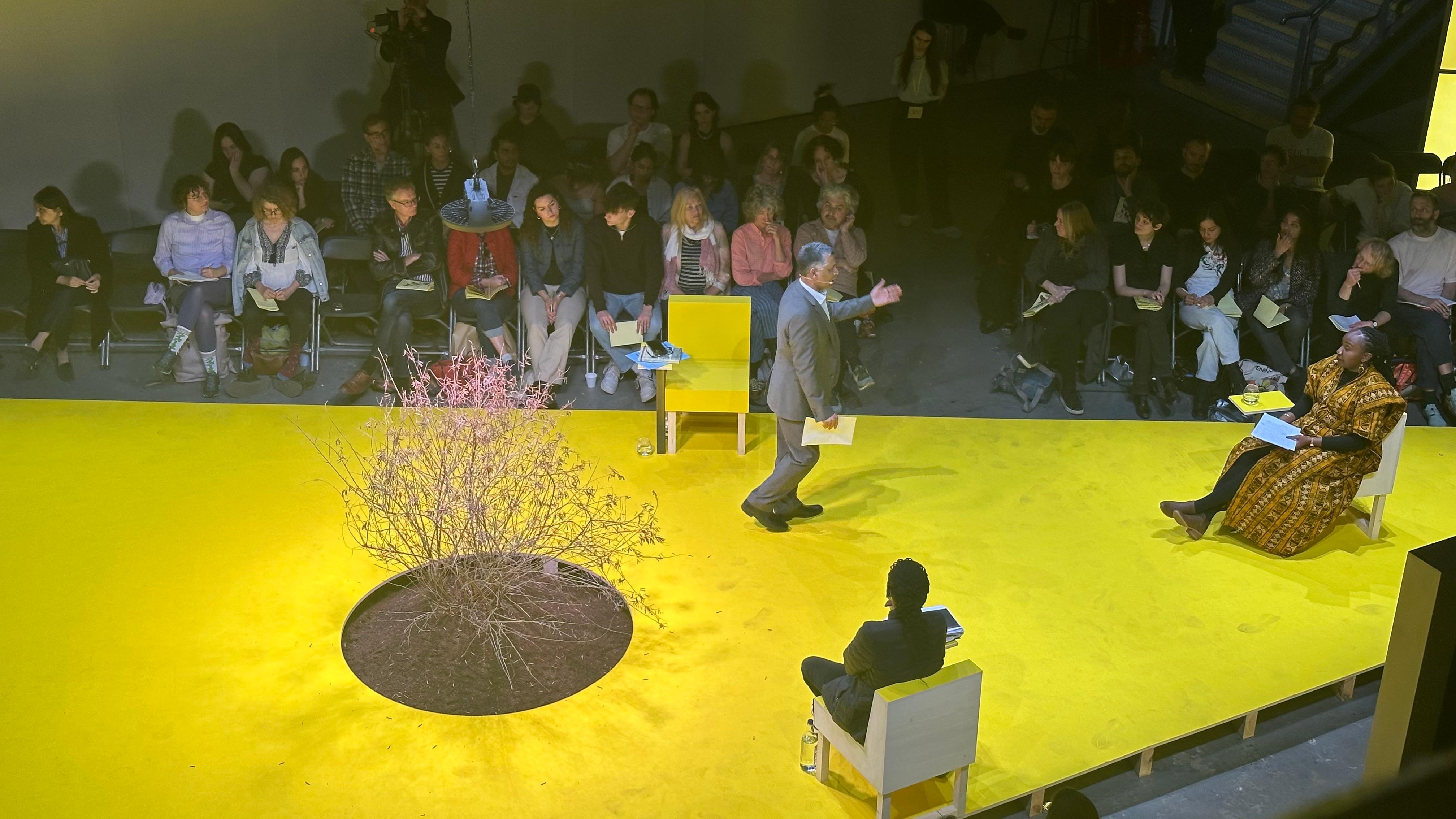 Photograph from Court for Intergenerational Climate Crime Event at Ambika P3.