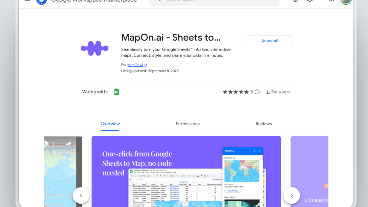 What to Expect for 2026: Turn Google Sheets into Interactive Maps w/o Code
