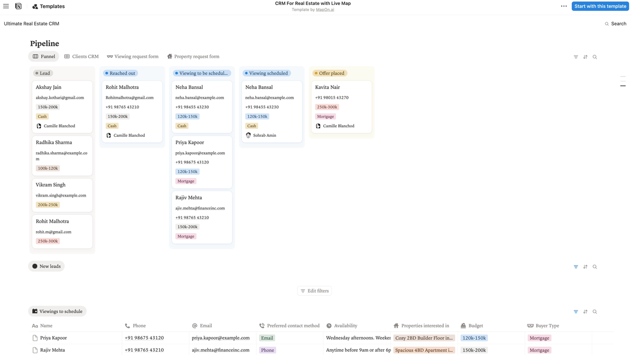 How to Build a Map-Based Real Estate CRM