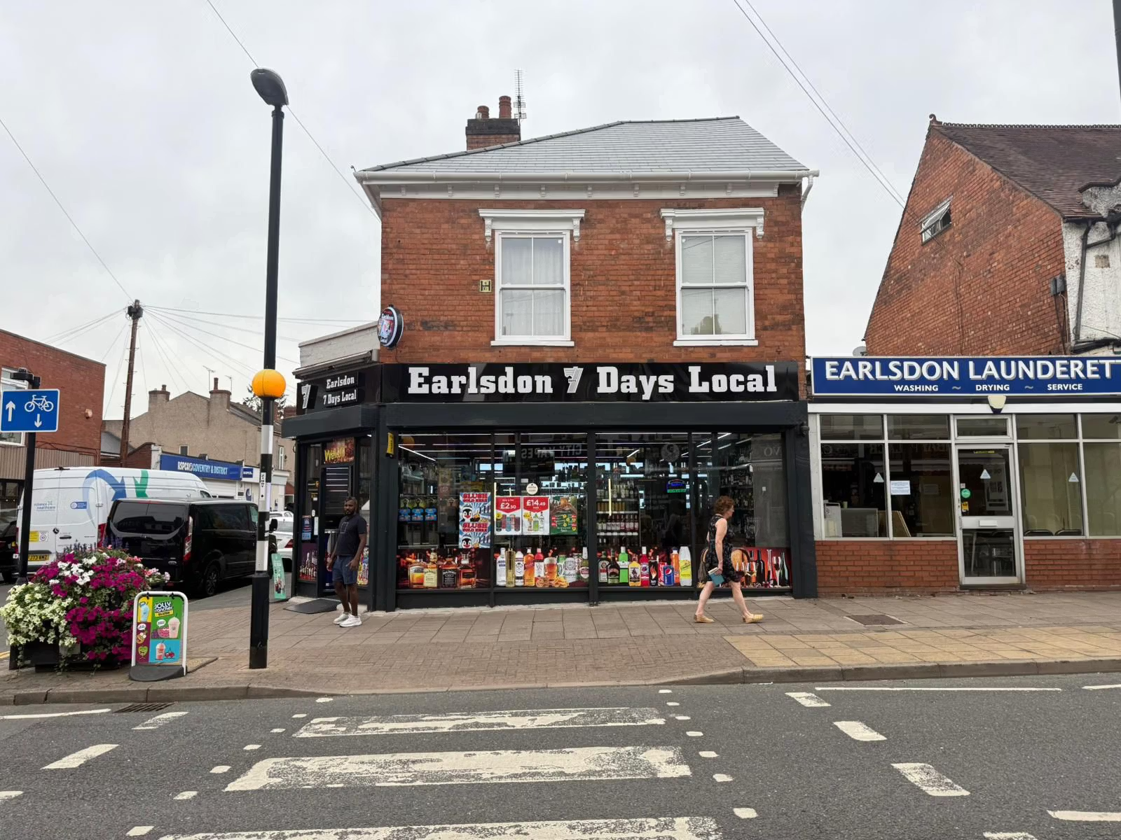 Upgrading the exterior front area of a shop