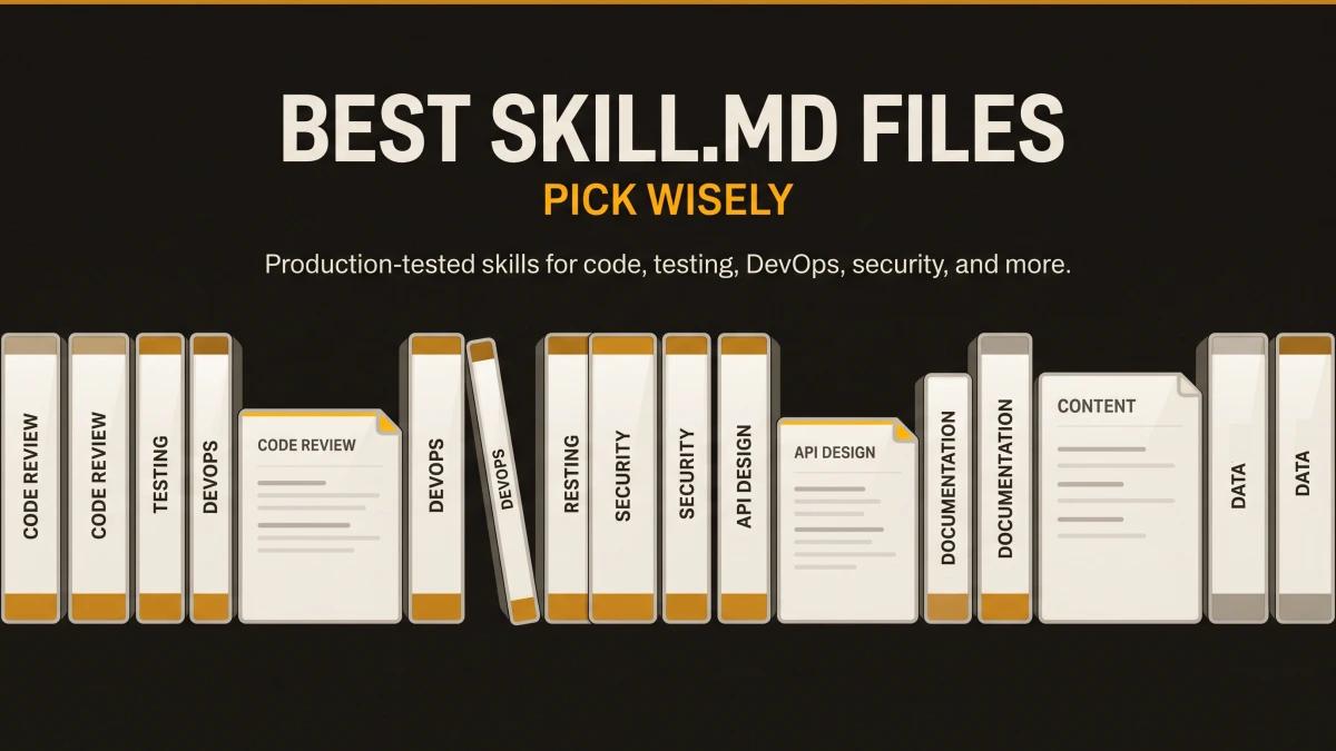 Md File Sample Best SKILL.md Files Every Developer Should Install