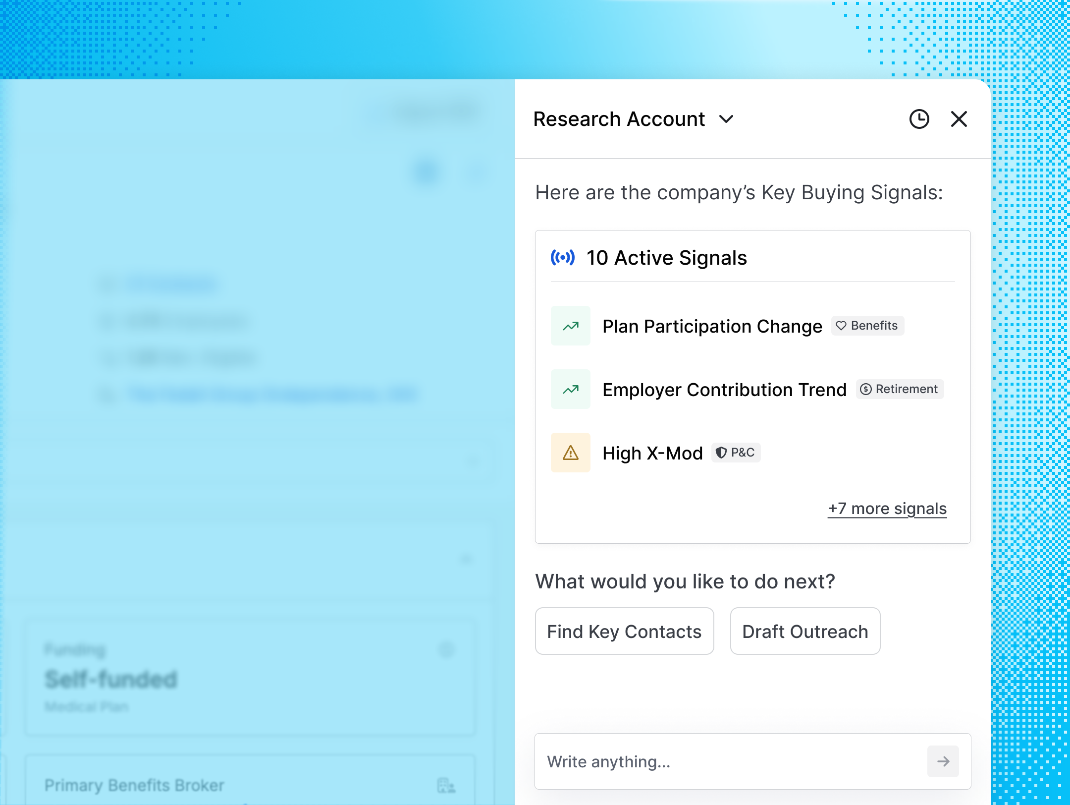 Account intelligence preview