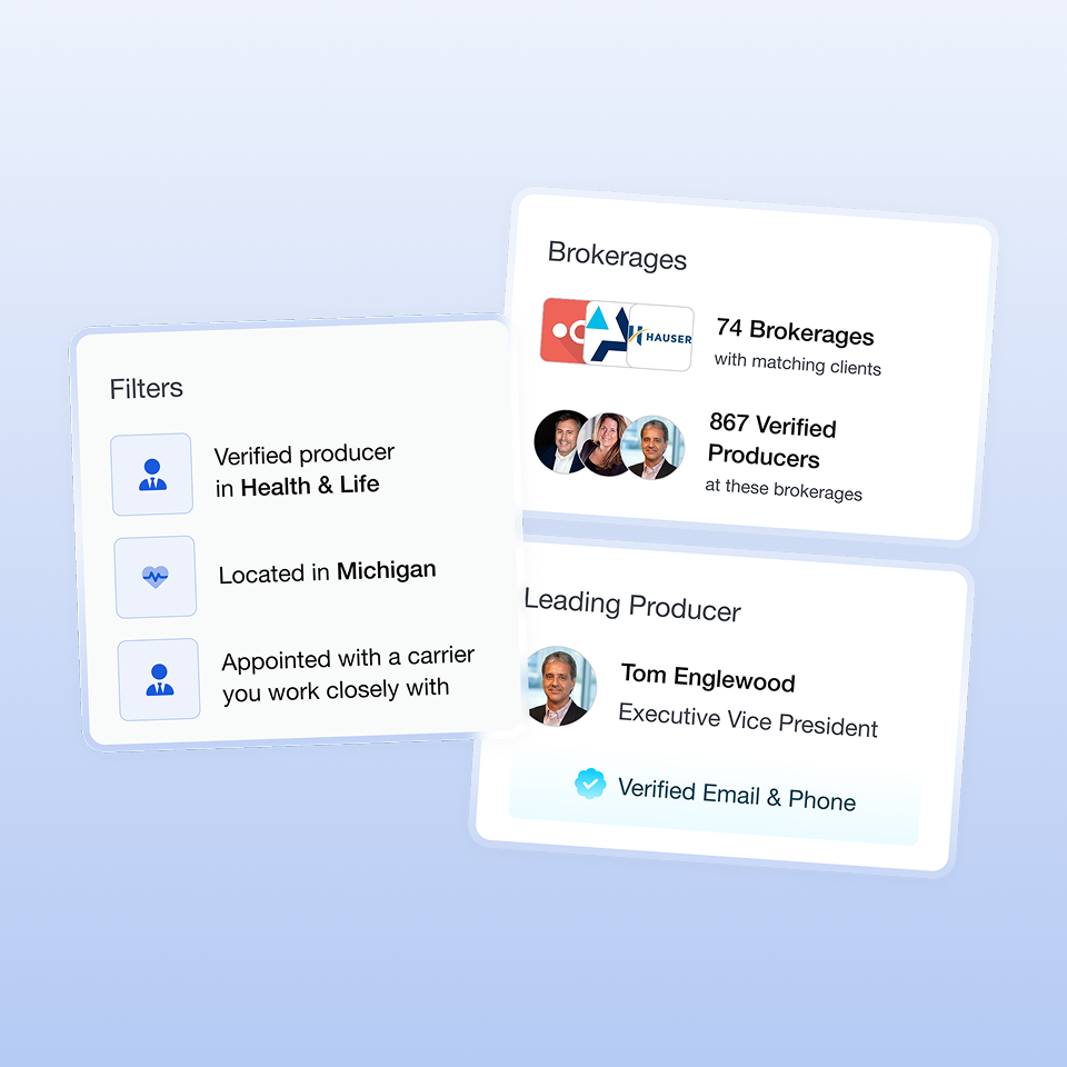 Build the right relationships with the right brokers