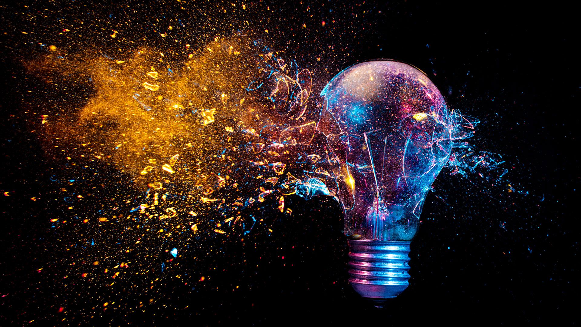 Image of a lightbulb - metaphor for innovation. 