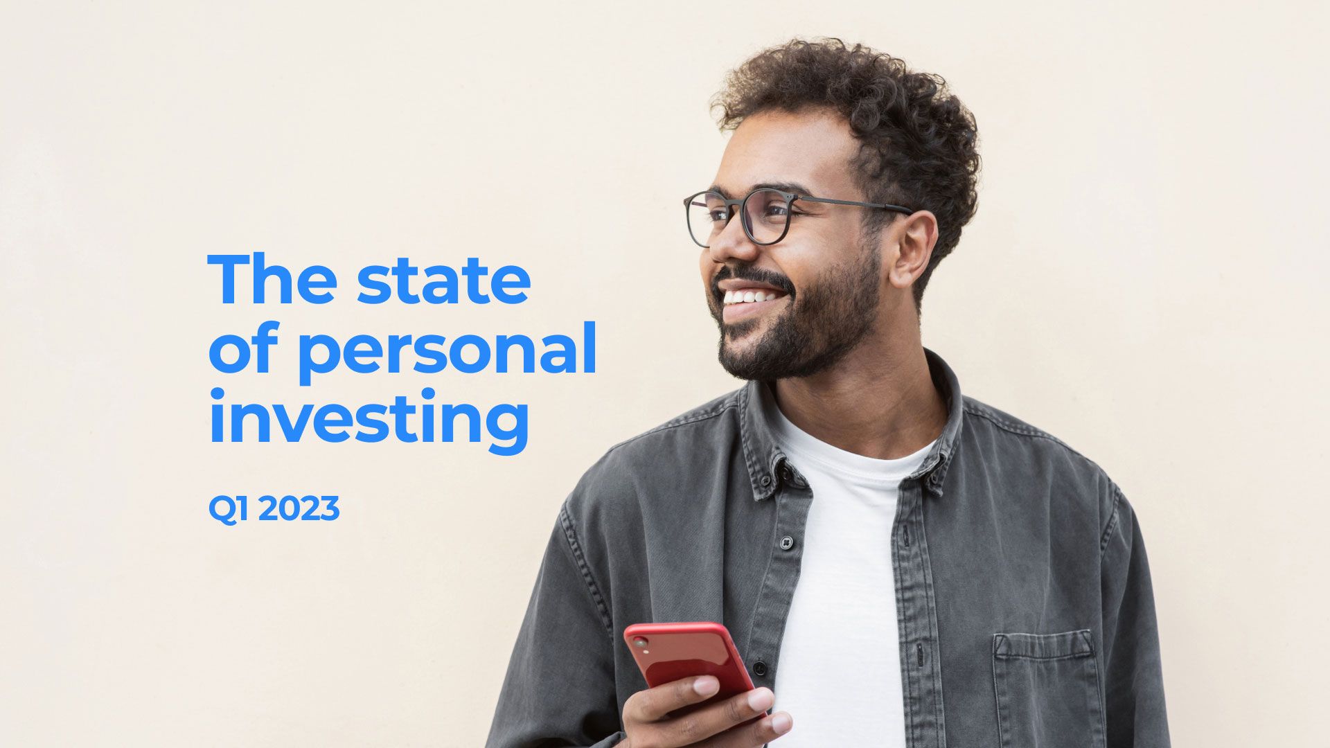 Cover image of The State  of Personal  Investing Report
