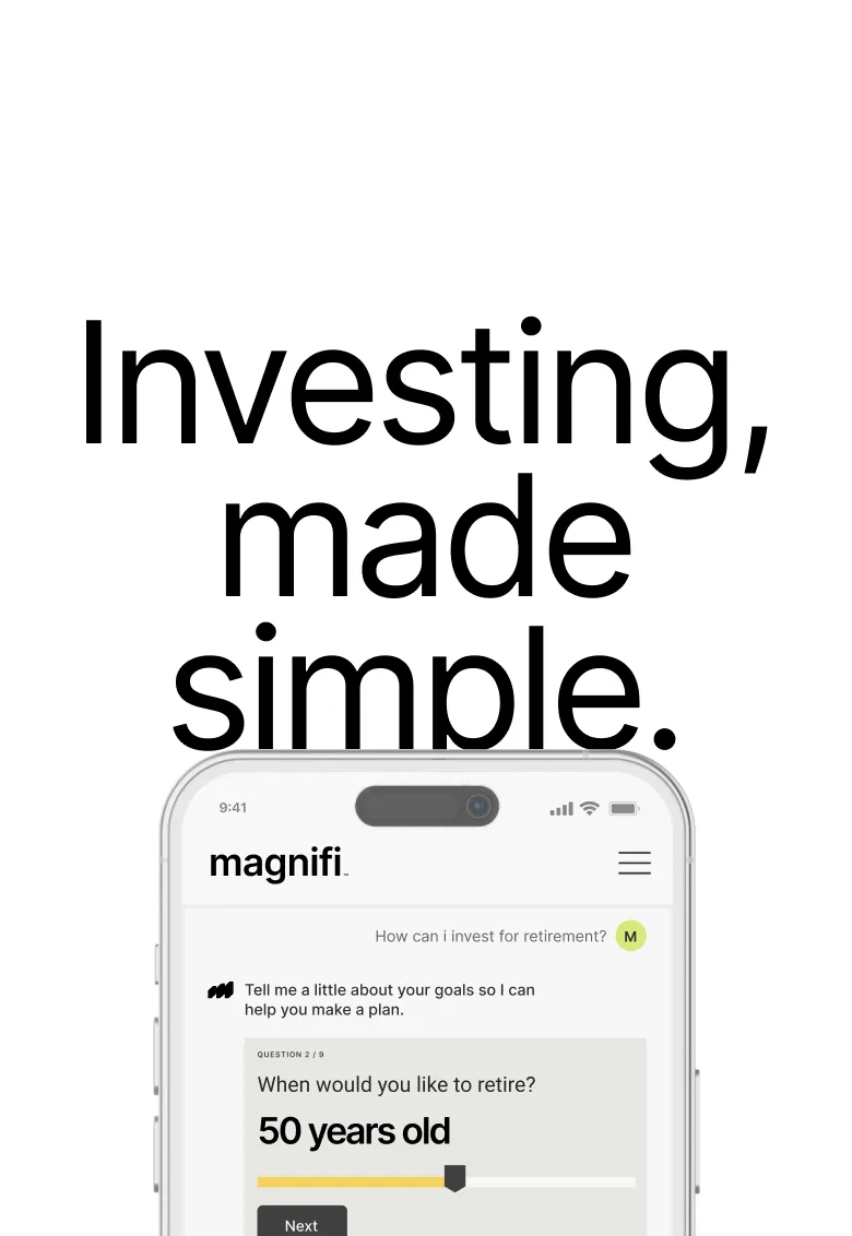 Investing,  made simple.