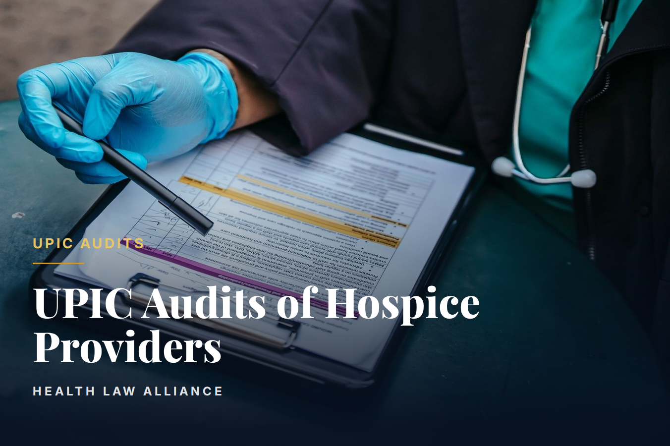 UPIC Audits of Hospice Providers