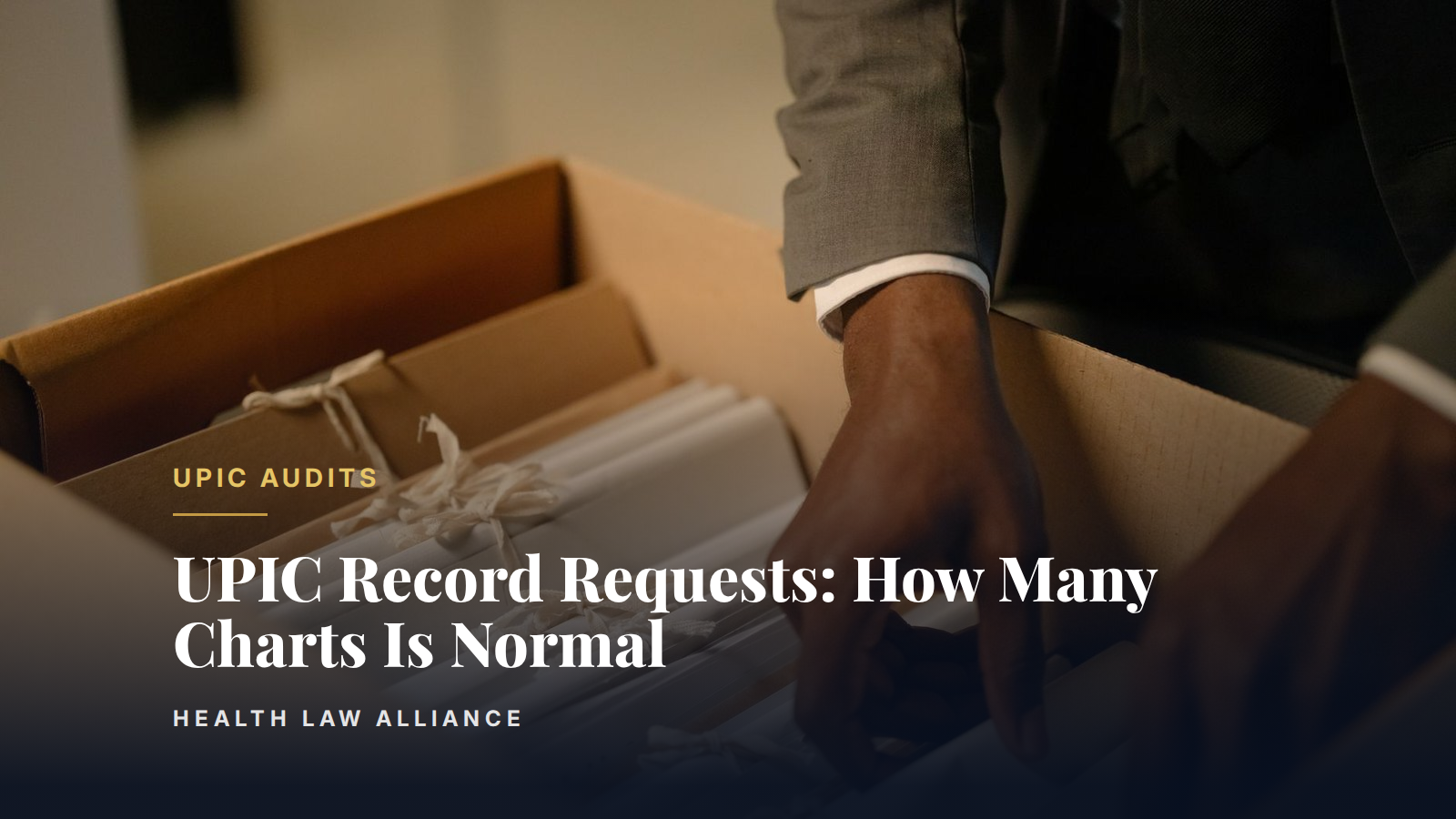 UPIC Record Requests: How Many Charts Is Normal