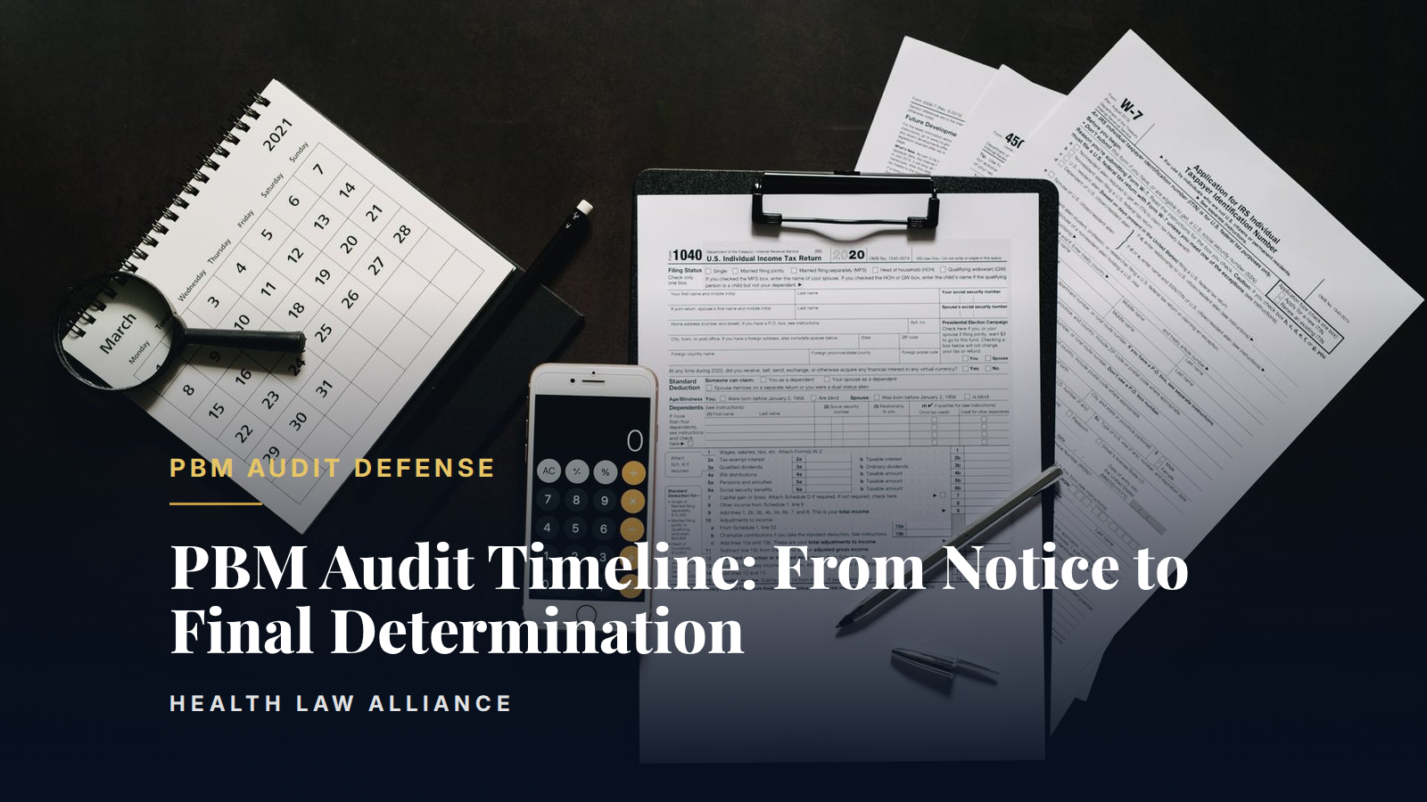 PBM Audit Timeline: From Notice to Final Determination