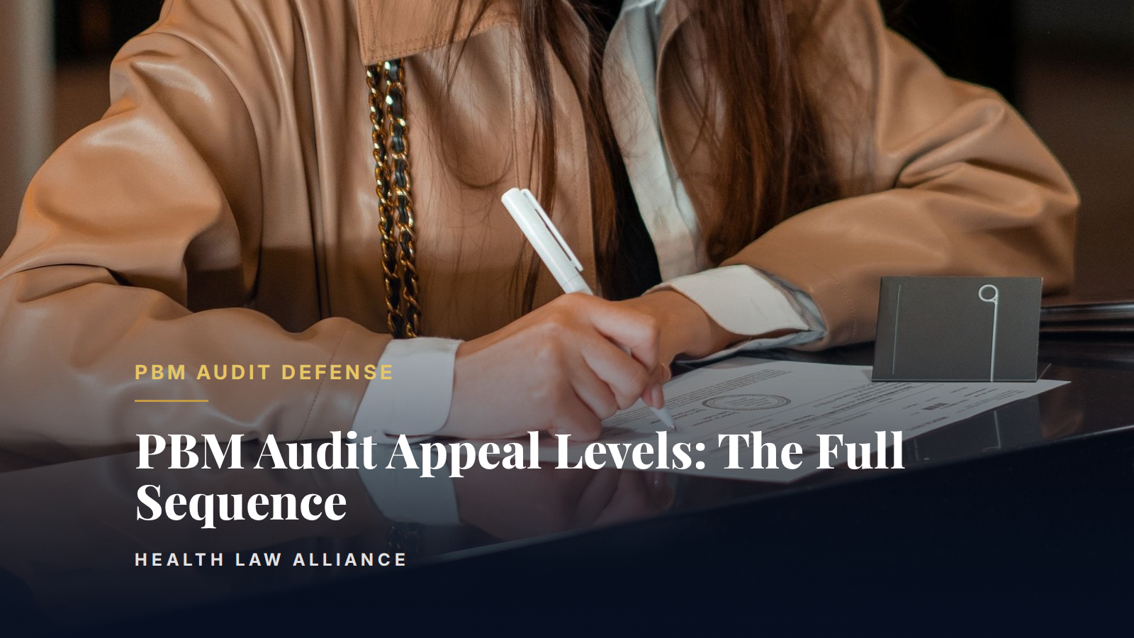 PBM Audit Appeal Levels: The Full Sequence
