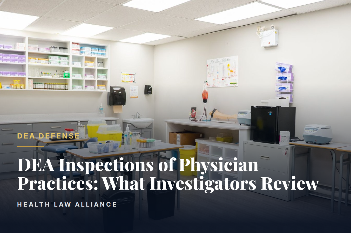 DEA Inspections of Physician Practices: What Investigators Review