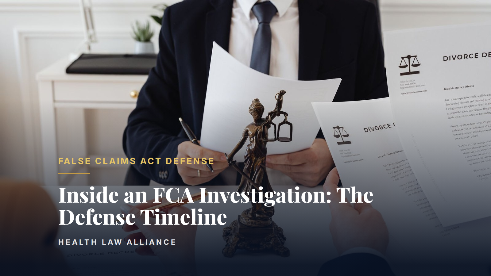 Inside an FCA Investigation: The Defense Timeline