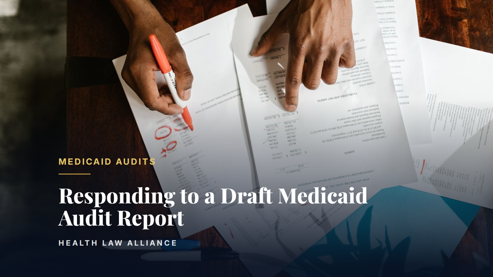 Responding to a Draft Medicaid Audit Report
