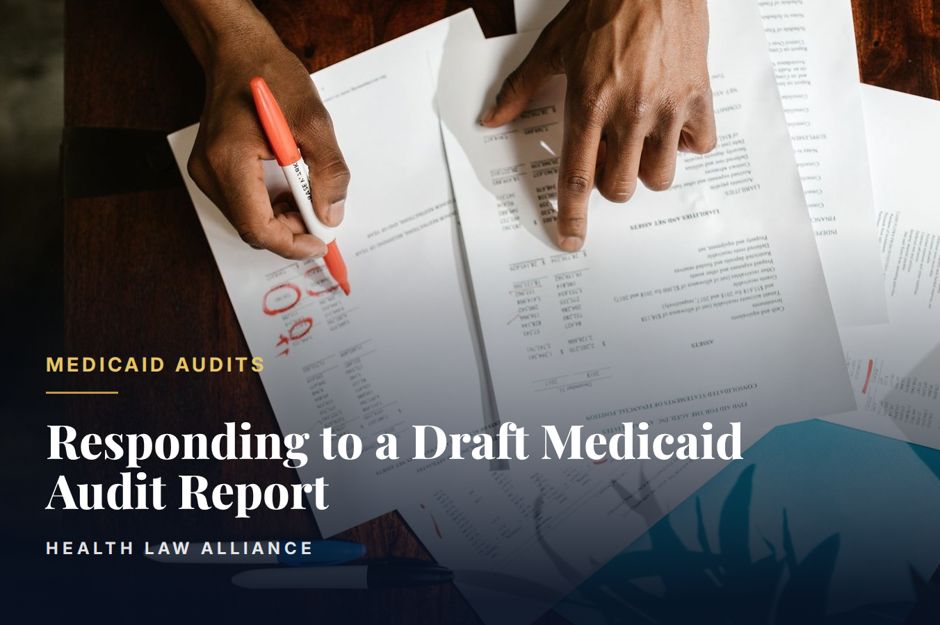 Responding to a Draft Medicaid Audit Report