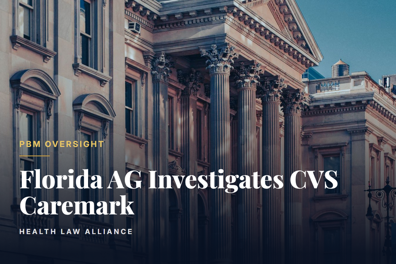 Florida regulatory scrutiny of CVS Caremark PBM practices