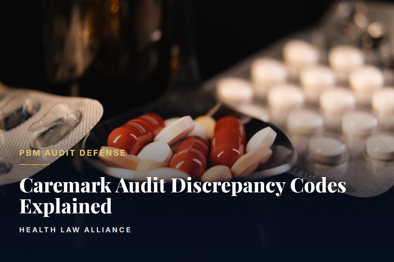 Caremark Audit Discrepancy Codes Explained