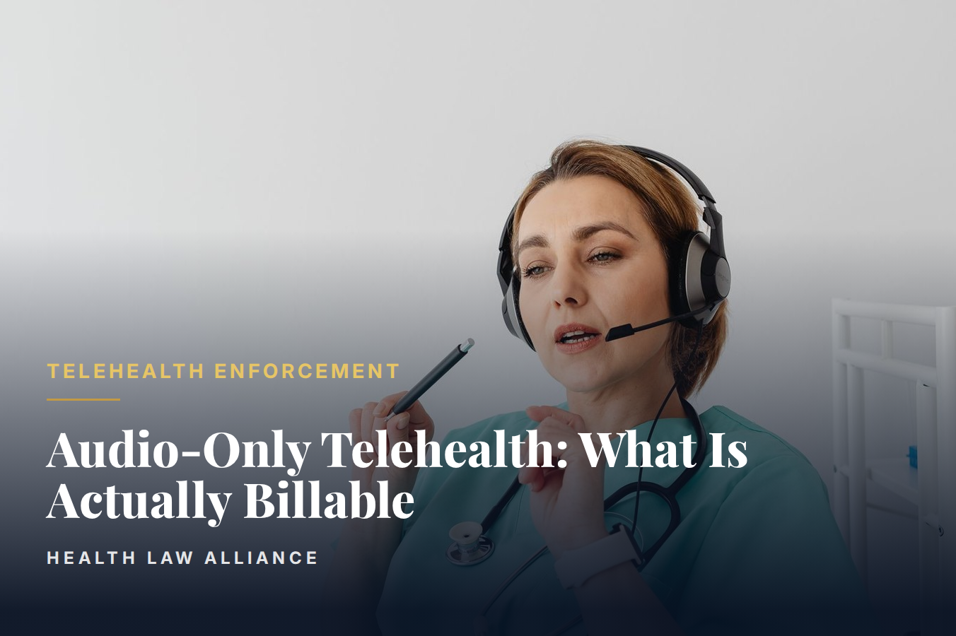 Audio-Only Telehealth: What Is Actually Billable