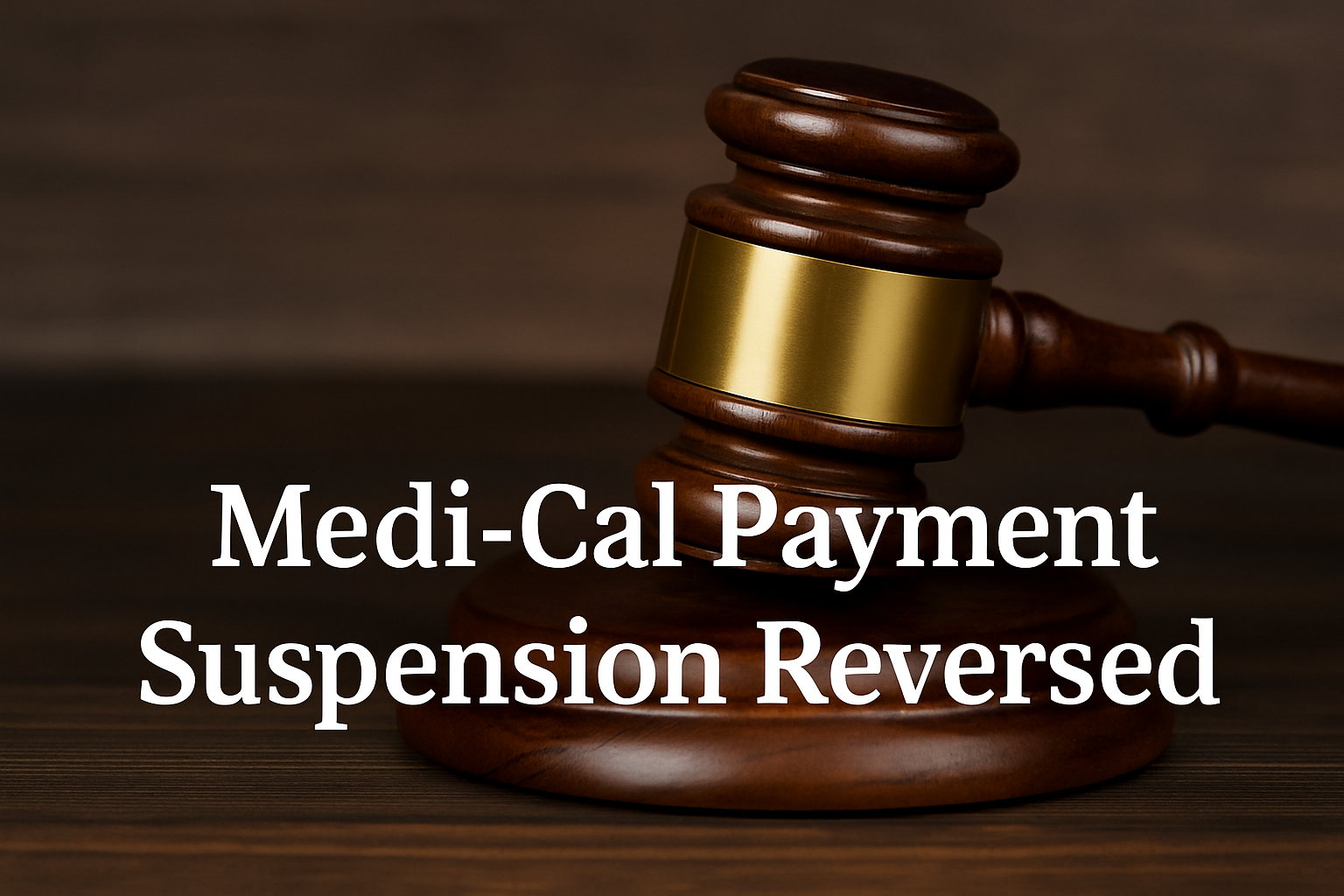 Heath Law Alliance Secures Reversal of a Medicaid Payment Suspension